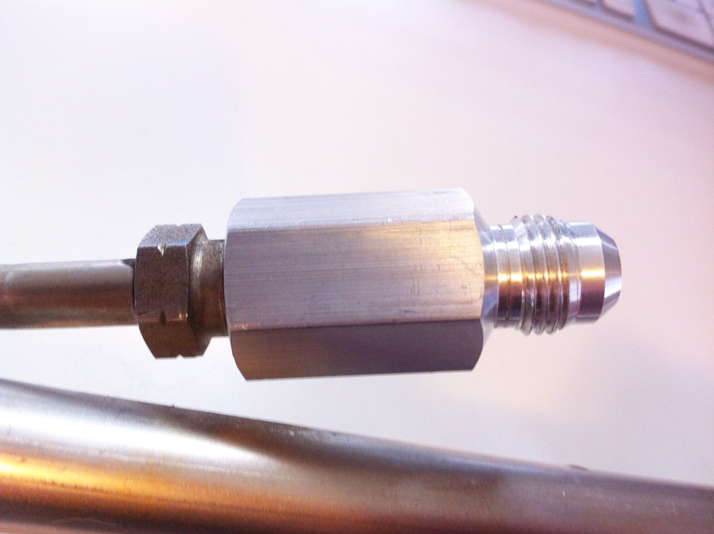 factory fuel rail connection